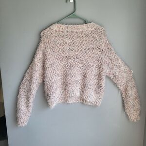 Made with Love cropped furry cropped sweater